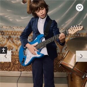 Boden Boys Velvet Blazer
